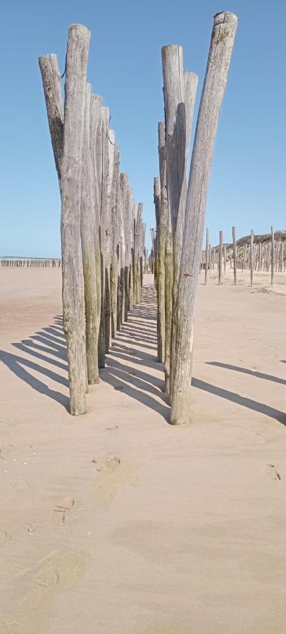 Ferienwohnung Les Salines Oye-Plage Exterior foto